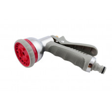 Пистолет поливочный Intertool - 8 функций ХРОМ (GE-0004)