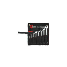 Набор рожково-накидных ключей Intertool - 8 шт. (6-19 мм) Pro (XT-1002) Набор рожково-накидных ключей Intertool - 8 шт. (6-19 мм) Pro (XT-1002)