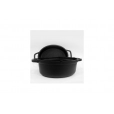 Кастрюля антипригарная Maestro - 260 x 210мм x 3,3л с крышкой-сковородкой (MR-4126)