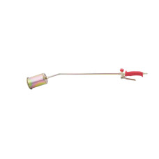 Горелка газовая Intertool - 76 x 830 мм с клапаном (GB-0047)