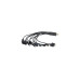 Фонарь ручной светодиодный с солнечной панелью Intertool LB-0104s - 1LED x 5 Вт LB-0104 (DR-000070249)