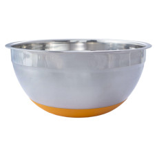 Миска нержавеющая Kamille - 180 мм силиконовое дно (4346) Миска нержавеющая Kamille - 180 мм силиконовое дно (4346)