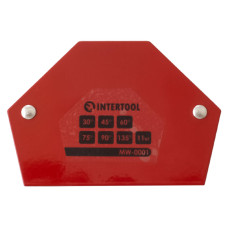 Держатель магнитный для сварки Intertool - 11кг трапеция (MW-0001)