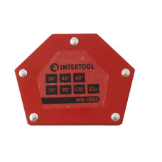 Держатель магнитный для сварки Intertool - 22кг трапеция (MW-0002)