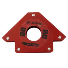 Держатель магнитный для сварки Intertool - 35кг стрела (MW-0006)