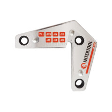 Держатель магнитный для сварки Intertool - 11кг угольник (MW-0007)