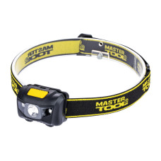 Фонарь налобный Mastertool 94-0812s - 2LED x 1 Вт x 4 режима (DR-000075226)