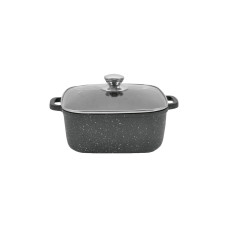 Кастрюля антипригарная Maestro - 240 x 240 мм x 5,2 л Granite (MR-2424)