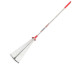 Грабли веерные Intertool FT-3008s 15 прутьев с металлической рукояткой, ширина 20-65 см (DR-000076122)
