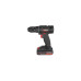 Шуруповерт аккумуляторный Intertool - 20В x 2Ач Li-Ion Storm (WT-0350)