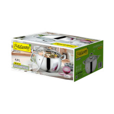 Кастрюля нержавеющая Maestro - 220 мм x 4,9 л (MR-3515-22)