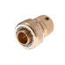 Коннектор латунный на шланг Intertool-Storm - 1/2