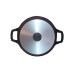 Кастрюля антипригарная Biol - 200мм x 2л Granite Grey (К206РС)