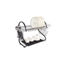 Сушилка для посуды Maestro - 380 x 265 x 390мм черная (MR-1025-38-BLACK) Сушилка для посуды Maestro - 380 x 265 x 390мм черная (MR-1025-38-BLACK)