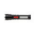 Фонарь ручной Intertool - 2+10Вт x 650Лм x 1800мAч 6 (LB-0125)